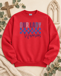 Warriors Checkered Sweatshirt