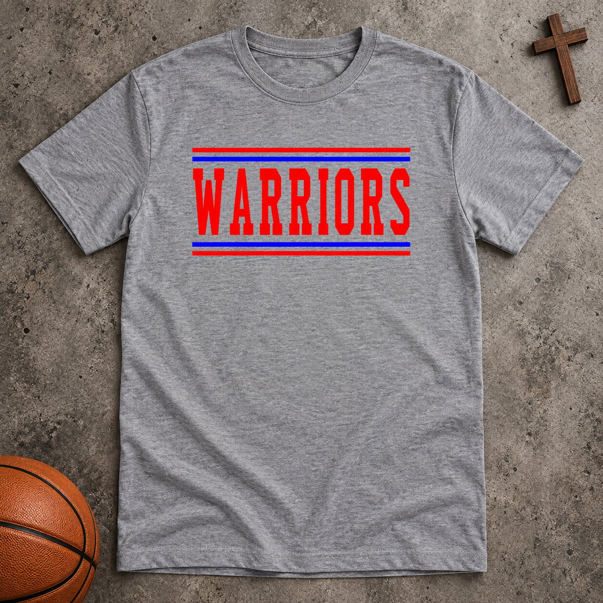 Red/Blue Warriors T-Shirt