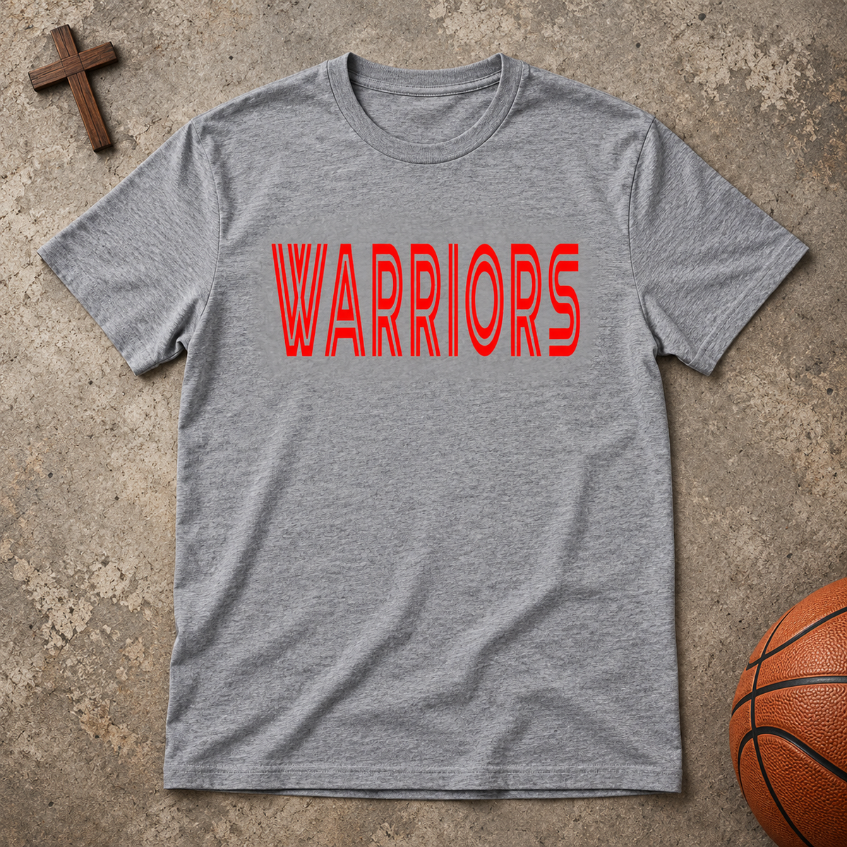 Warriors Line Design T-Shirt