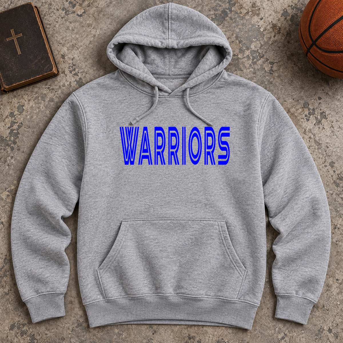 Warriors Lines Design Hoodie