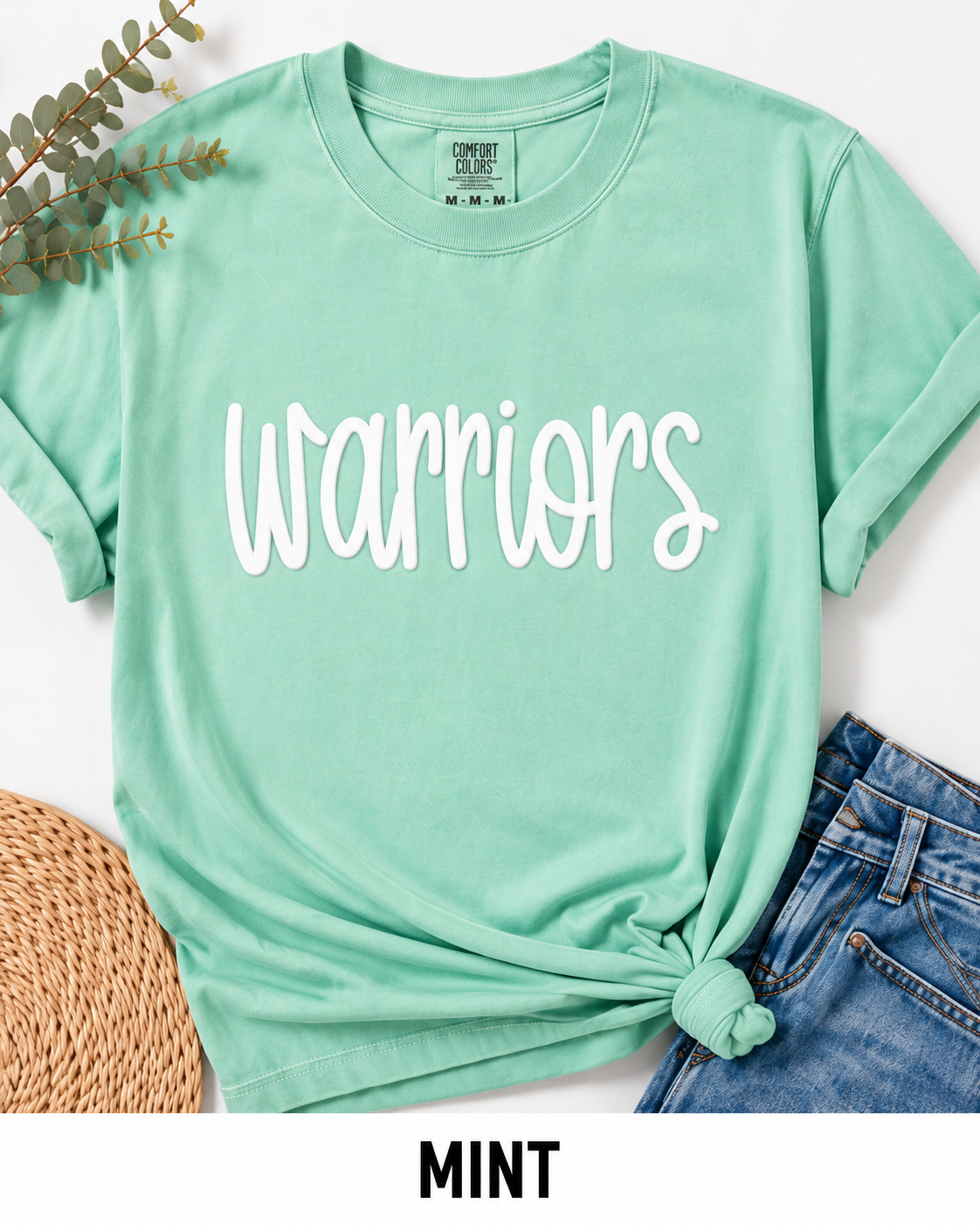Comfort Colors Warrior Puff TShirt