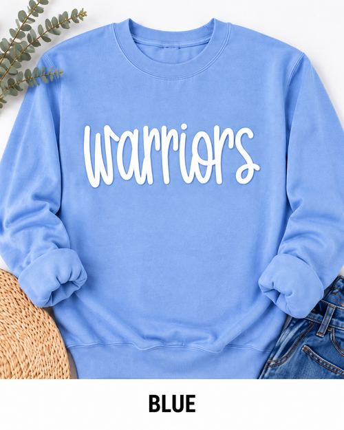 Comfort Colors Warrior Puff Sweatshirt