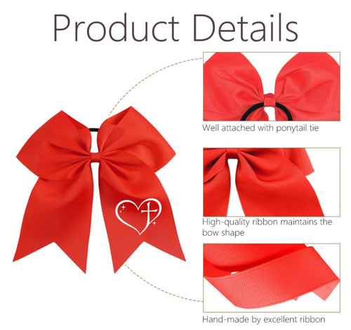 8in Hair Bow