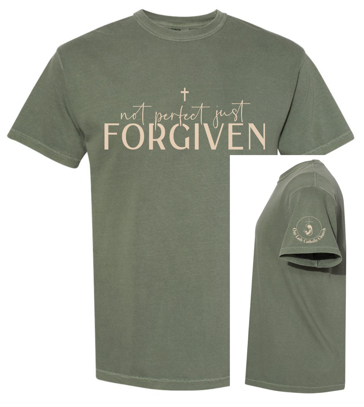 Parish Apparel - Not Perfect Just Forgiven - Multiple Logo Designs Available